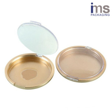 Round Plastic Powder Compact Case